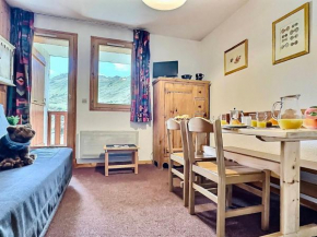 Studio 4 pers. à Tignes au pied des pistes, balcon et animaux acceptés - FR-1-411-391